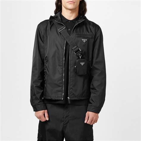 prada windbreaker men& 39|Prada coat men's puffer.